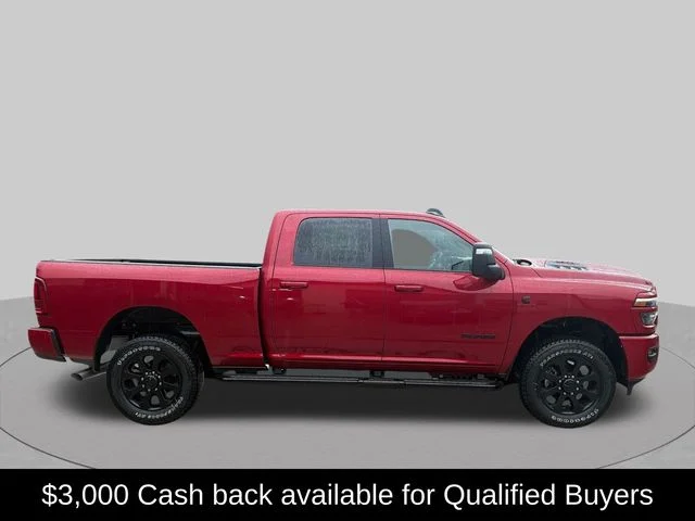 New 2026 Molten Red Pearl-Coat Exterior Paint RAM Laramie image 2