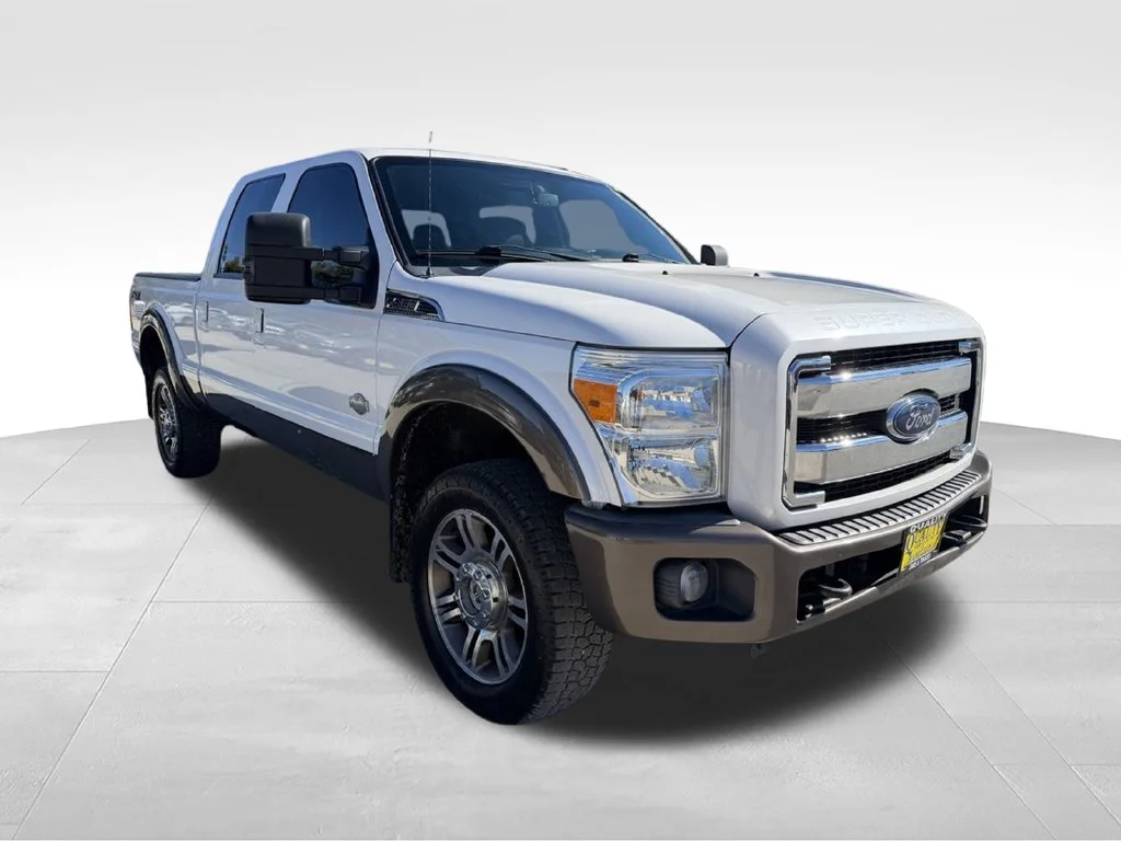 Used 2015 White Ford King Ranch image 7