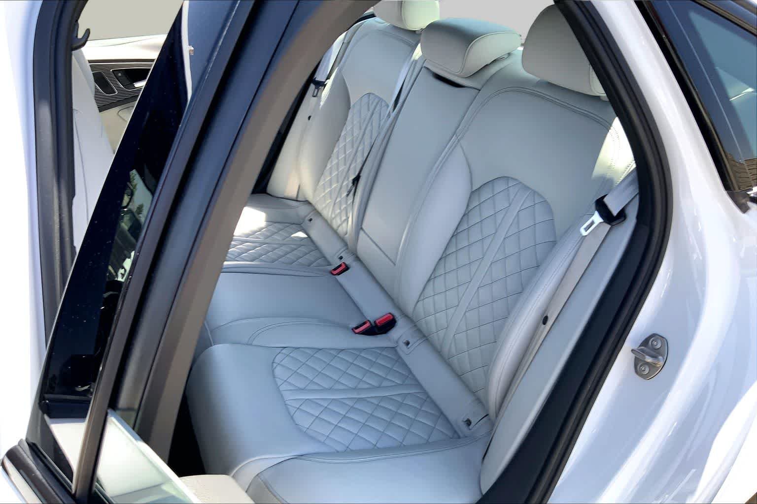 Used 2017 Glacier White Metallic Audi Premium Plus image 20