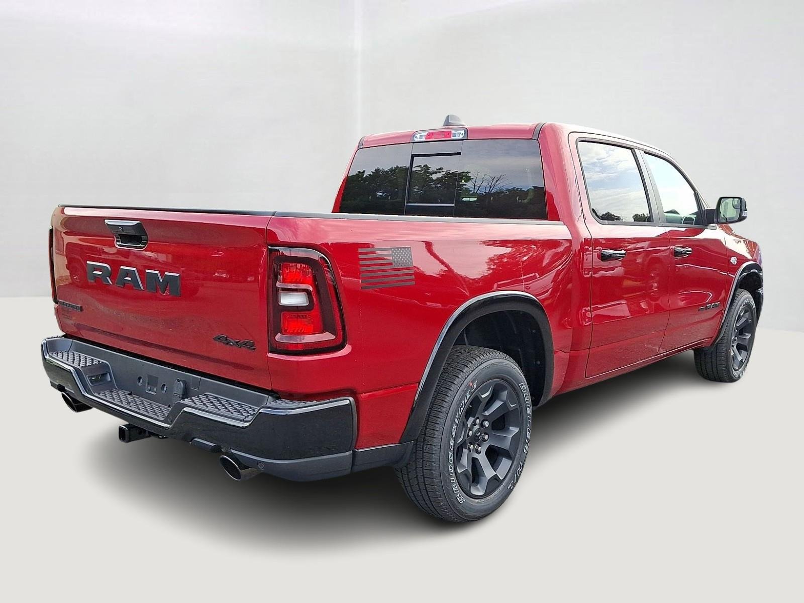 New 2026 Molten Red Pearl-Coat Exterior Paint RAM Big Horn image 3