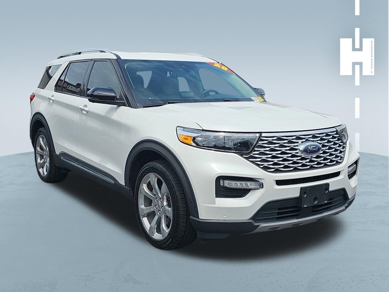 Used 2020 White Ford Platinum image 1
