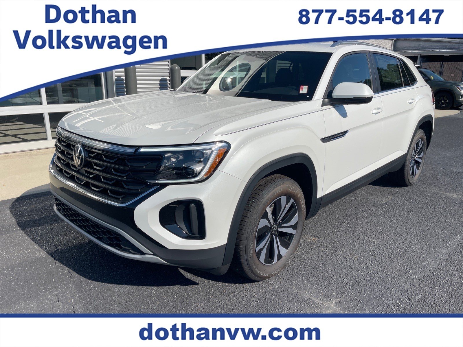 New 2026 Opal White Pearl Volkswagen SE image 1