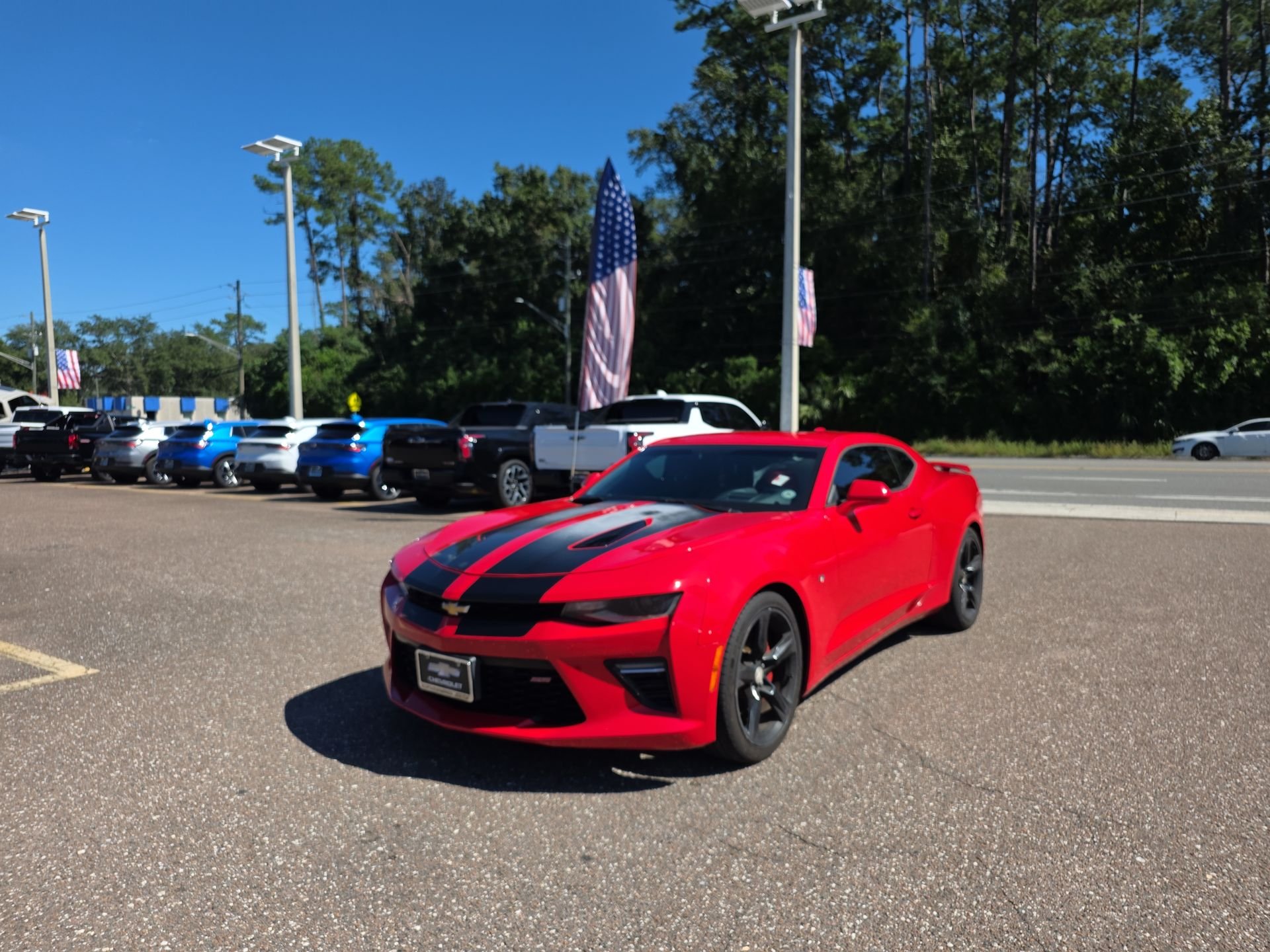 Used 2016 RED HOT Chevrolet 2SS image 3
