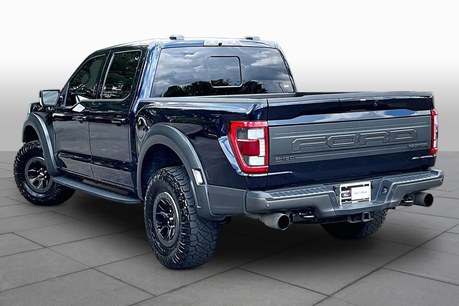 Used 2022 Antimatter Blue Metallic Ford Raptor image 12
