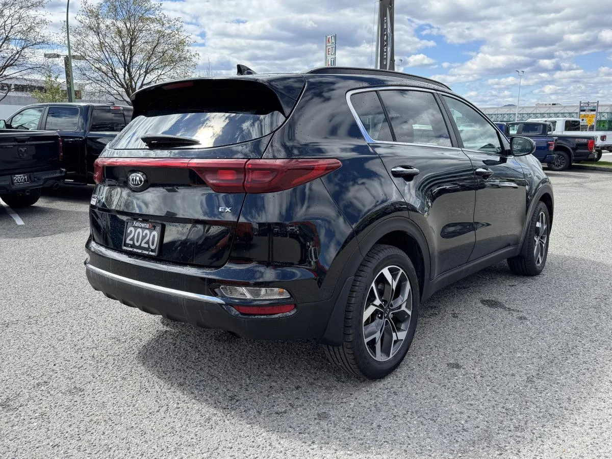 Used 2020 Black Kia Ex S image 6