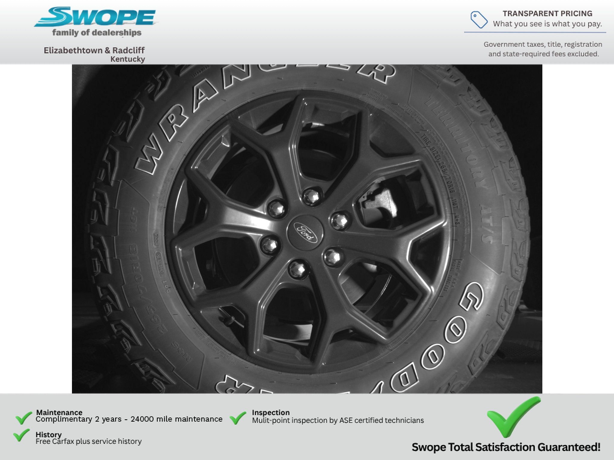 Used 2023 Star White Metallic Tri-Coat Ford Timberline image 15