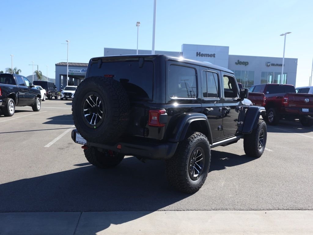 New 2026 Black Clear-Coat Exterior Paint Jeep Rubicon X image 3