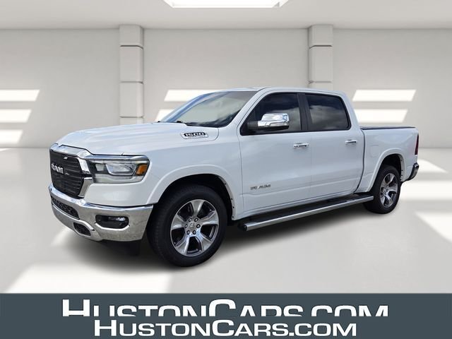 Used 2021 Ivory White RAM LARAMIE image 1
