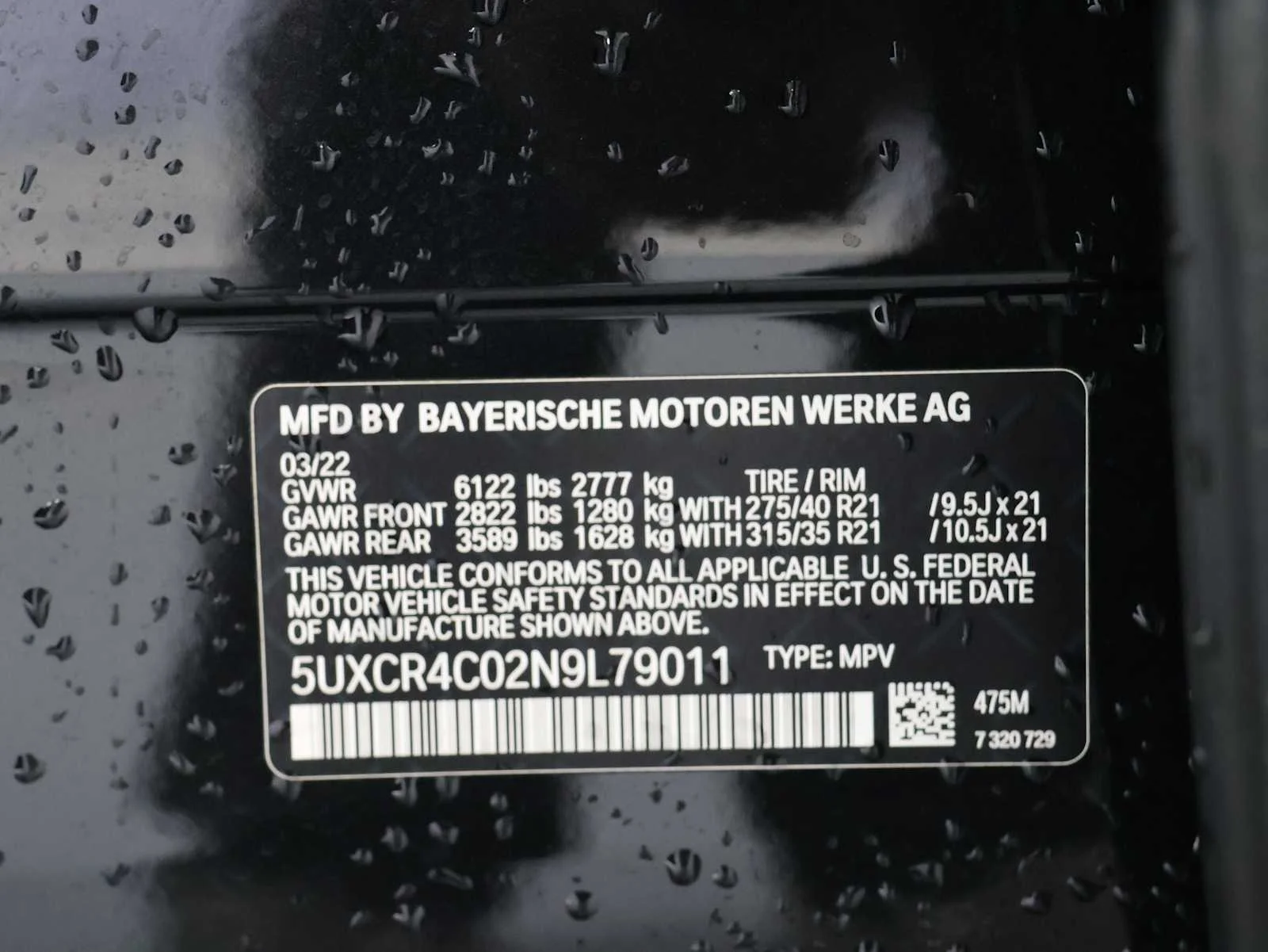 Used 2022 Black Sapphire Metallic BMW sDrive40i image 28
