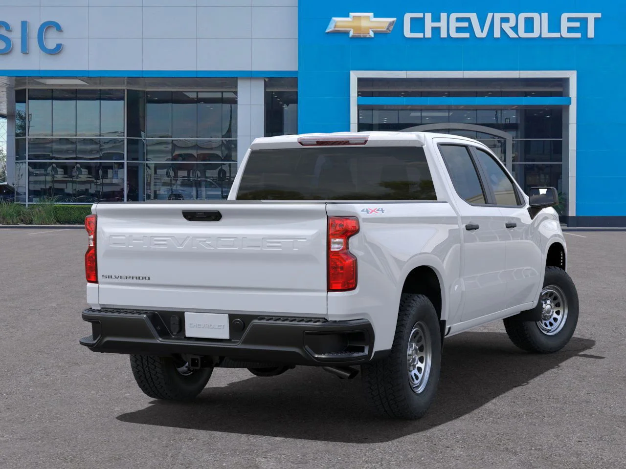 2025 Chevrolet Silverado 1500 WT White at Classic Elite Chevrolet Sugar Land