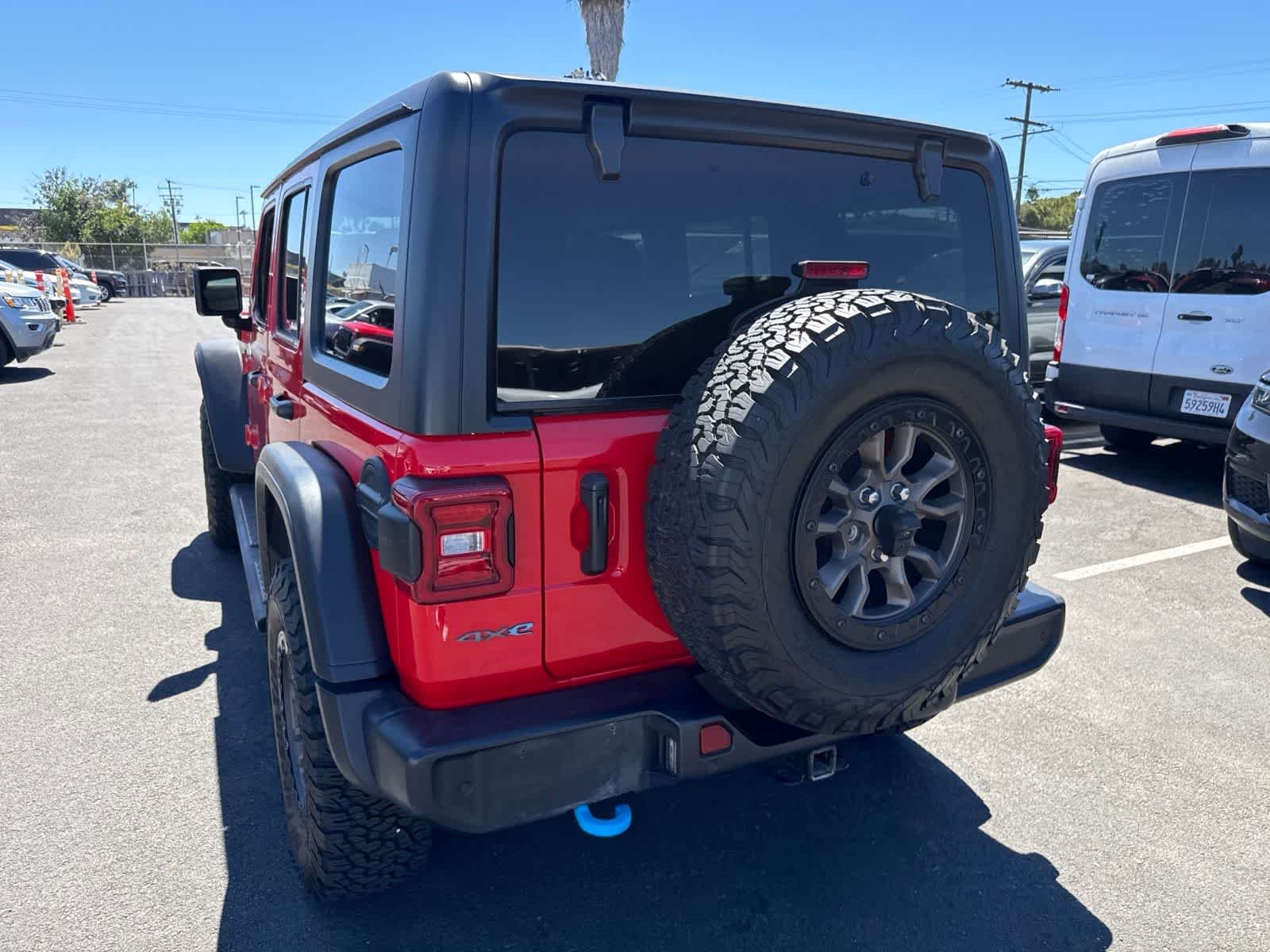 Used 2021 Firecracker Red Clearcoat Jeep Unlimited Rubicon image 18