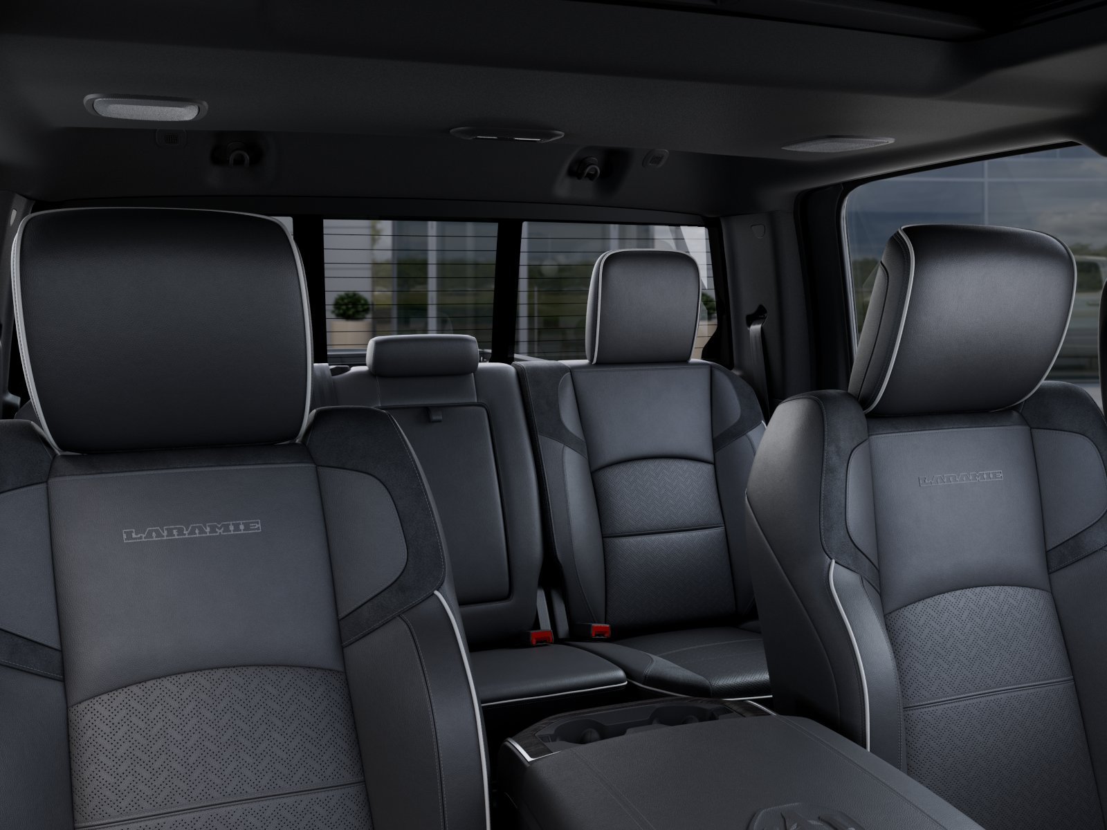New 2026 Granite Crystal Metallic Clear-Coat Exterior Paint RAM Laramie image 52