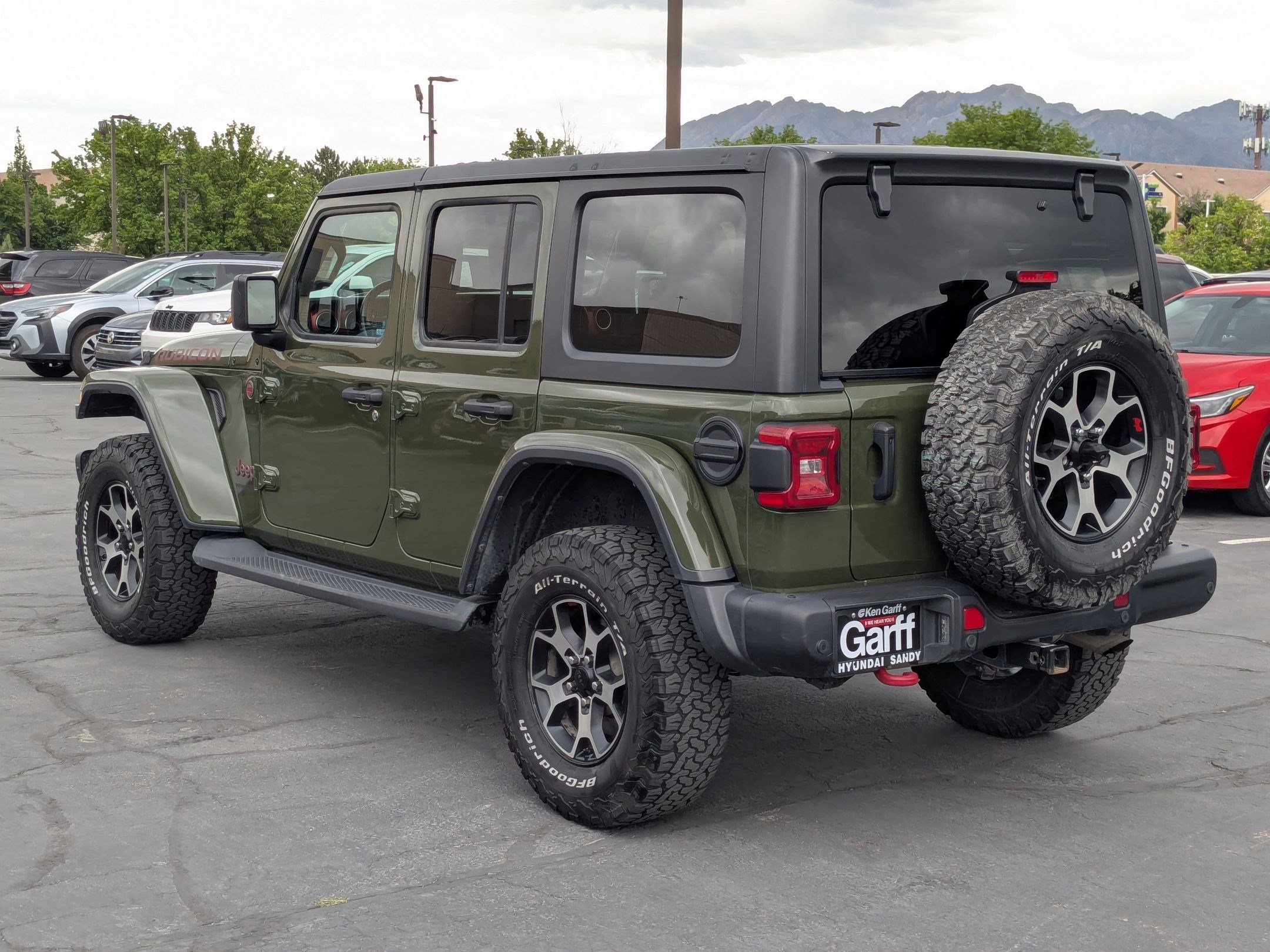 Used 2021 Sarge Green Clearcoat Jeep Unlimited Rubicon image 7