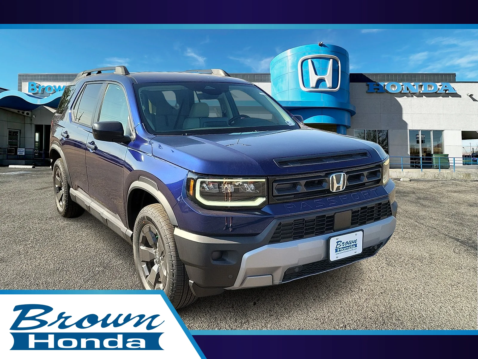 New 2026 Obsidian Blue Pearl Honda RTL image 1