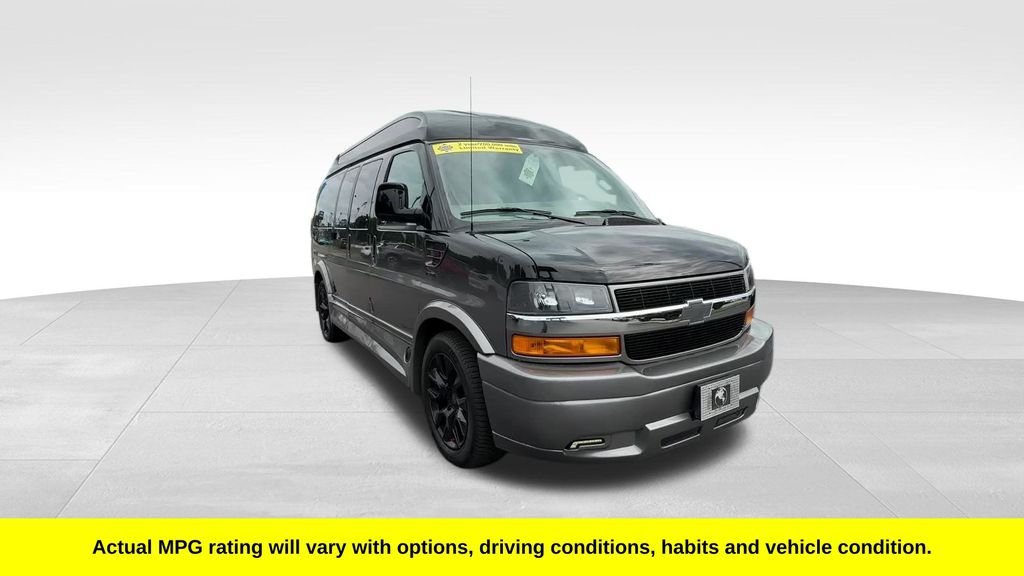 Used 2023 Black Chevrolet Work Van image 2