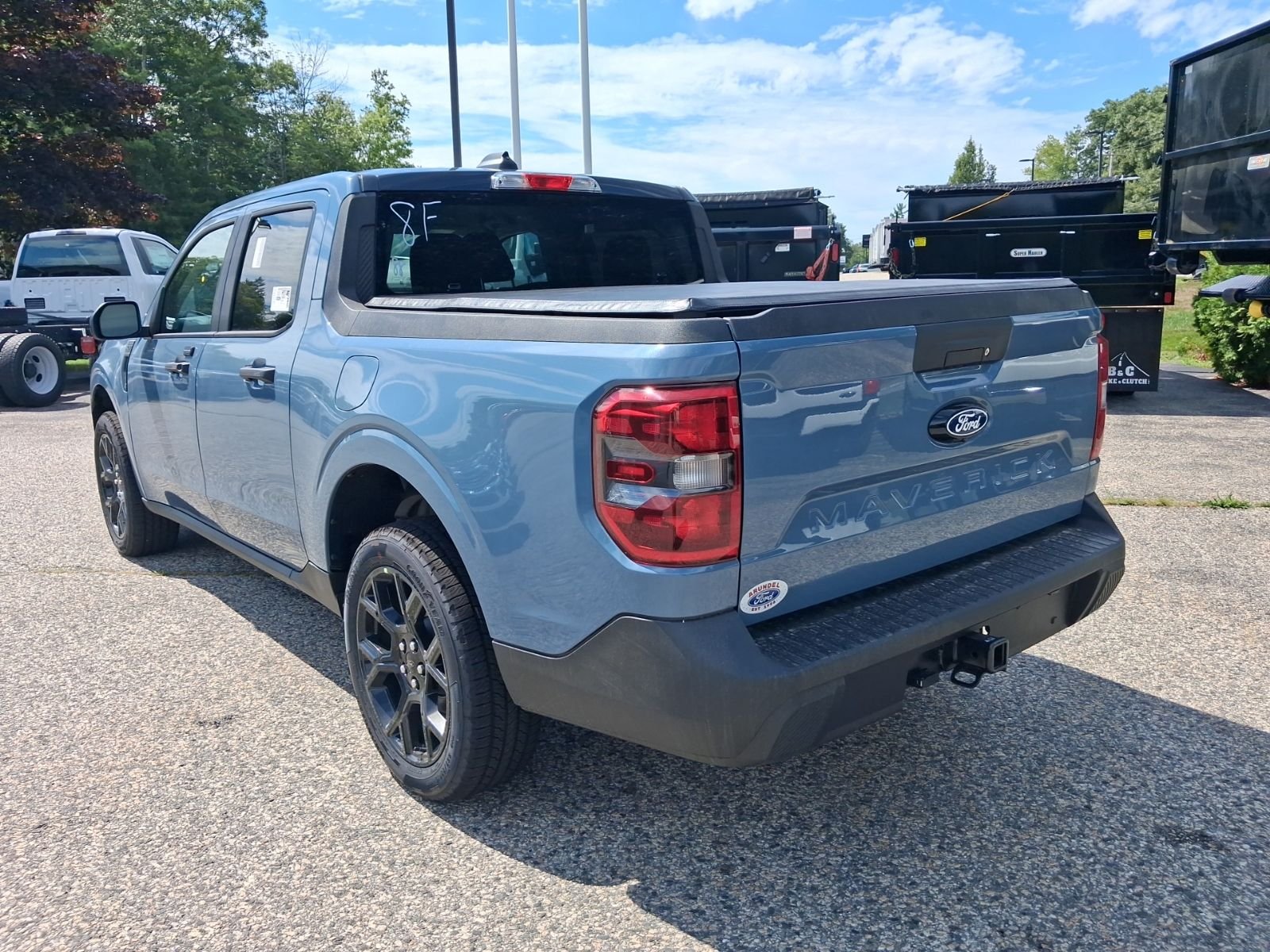 New 2026 Azure Gray Metallic Tri-Coat Ford XLT image 7
