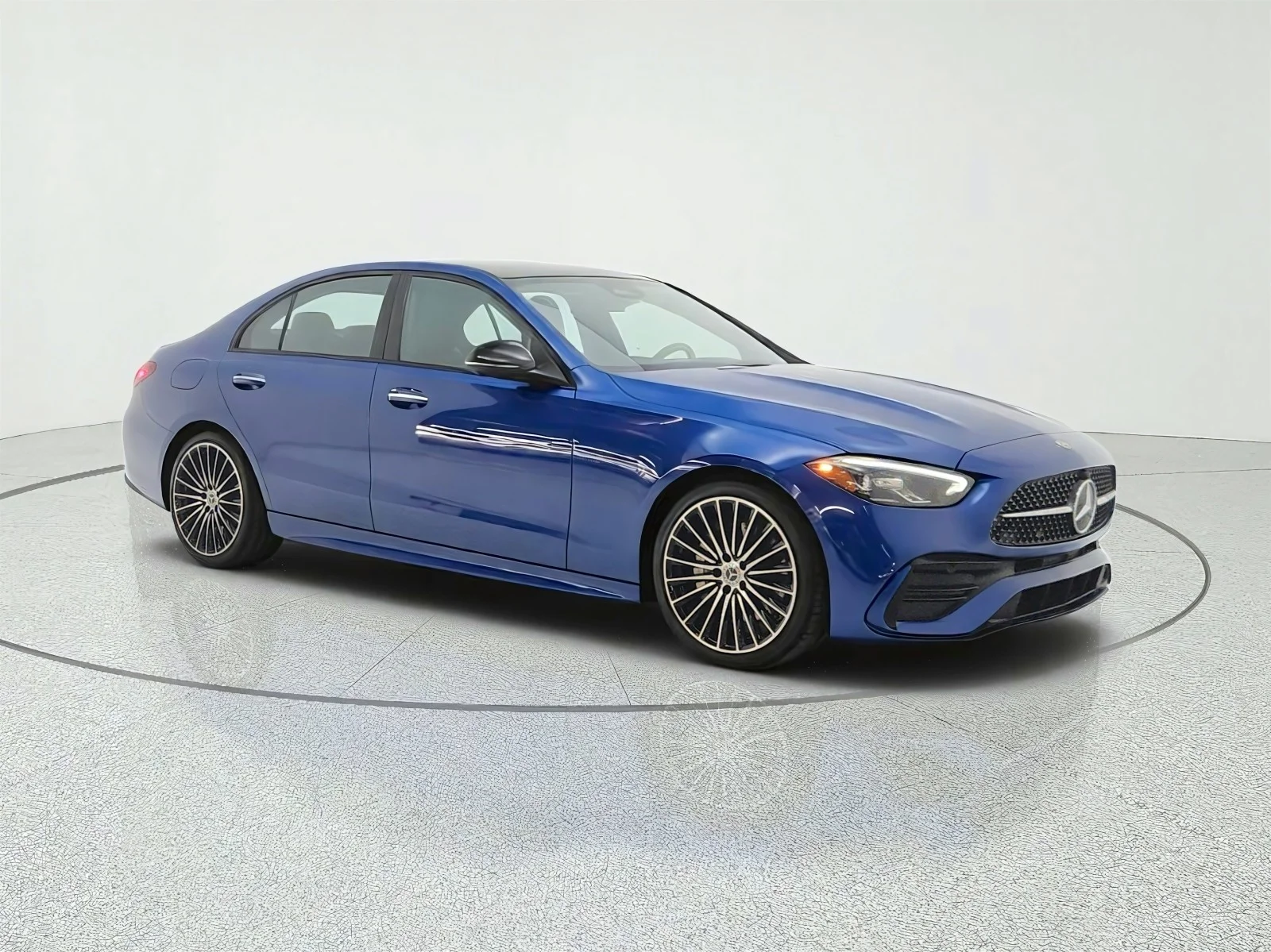 Used 2022 Starling Blue Metallic Mercedes-Benz C 300 Sedan image 3