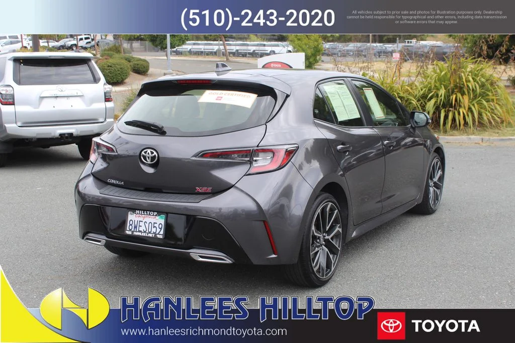 Certified Used 2021 Gray Toyota XSE image 7