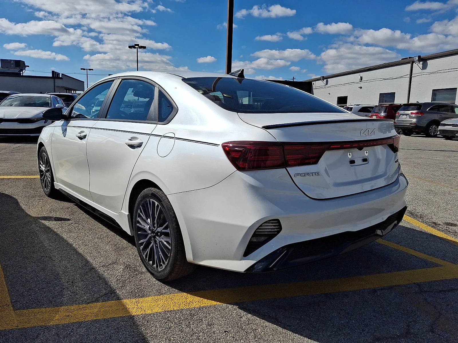 Certified Used 2022 White Kia GT-Line image 6