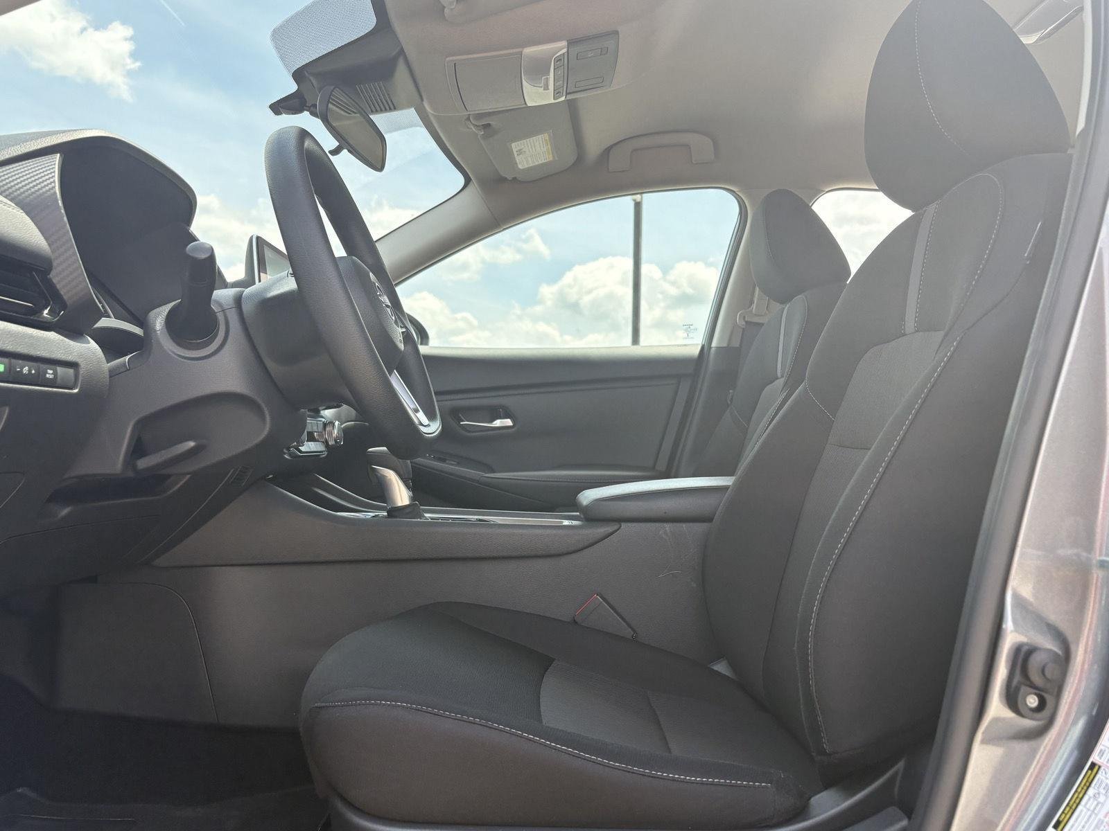 Used 2025 Atlantic Gray Metallic Nissan SV image 10