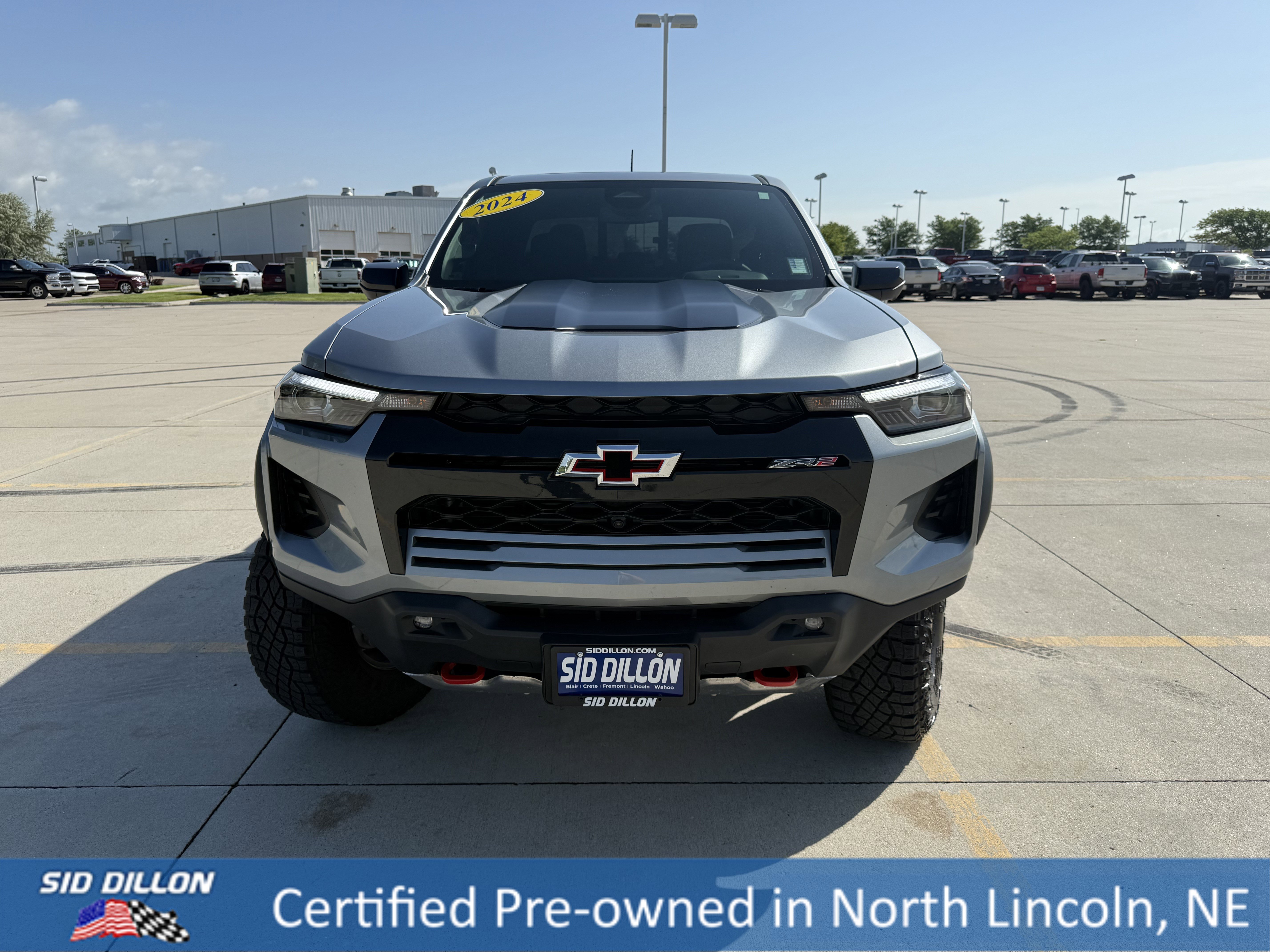 Used 2024 Sterling Gray Metallic Chevrolet 4WD ZR2 image 4