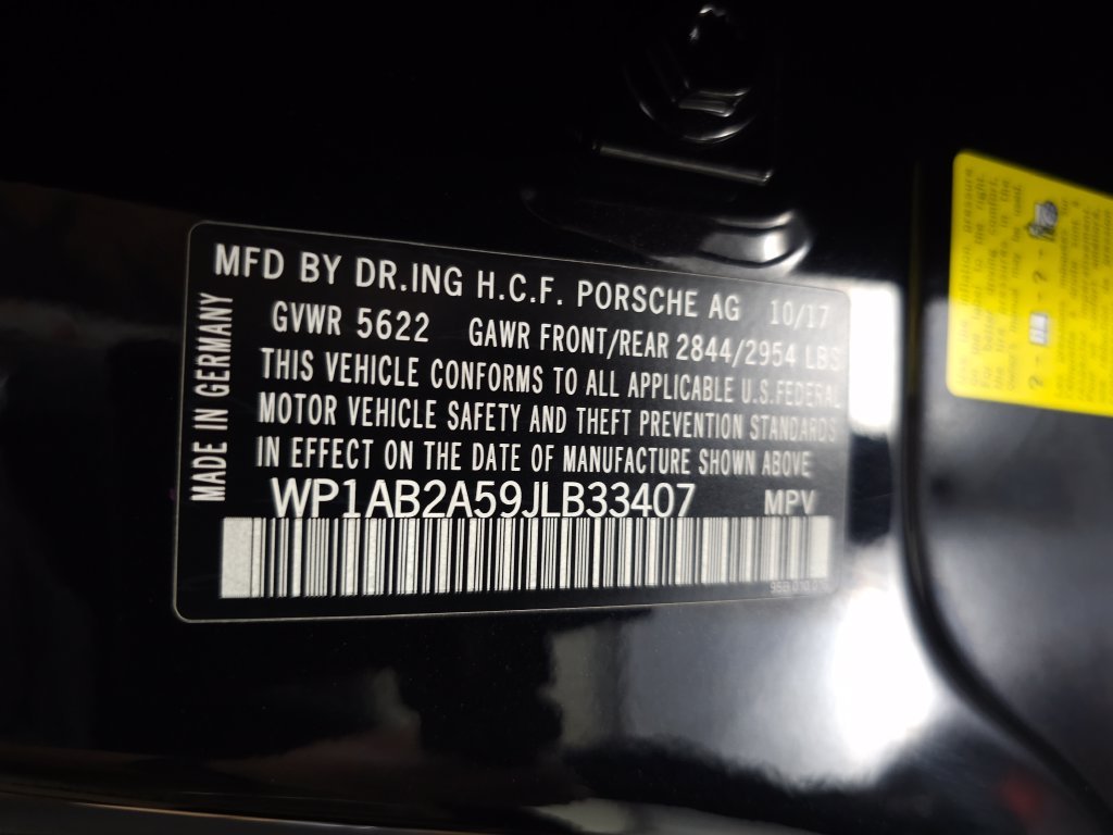 Used 2018 Jet Black Metallic Porsche S image 34