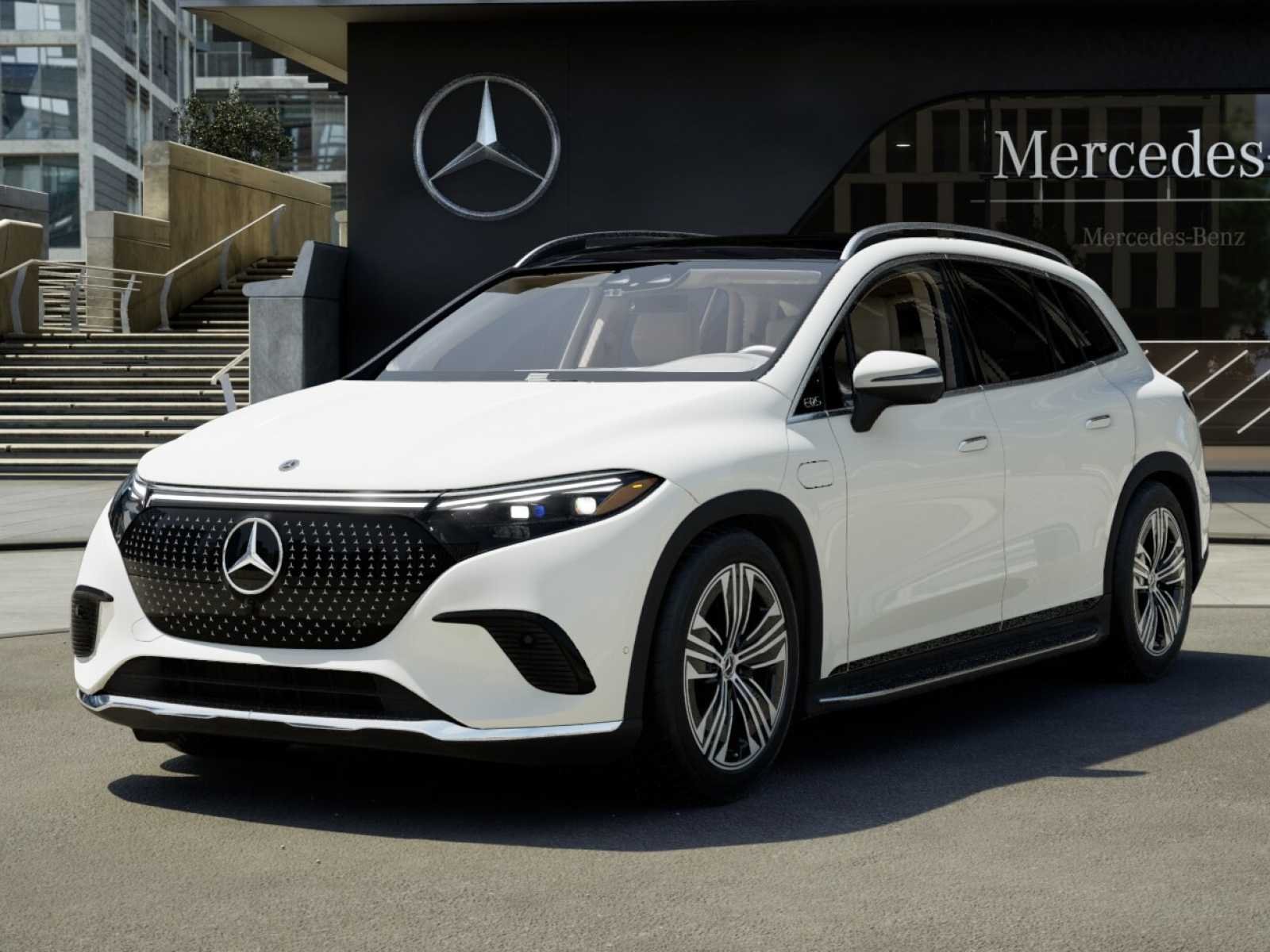 New 2027 Polar White Mercedes-Benz EQS 400 image 1