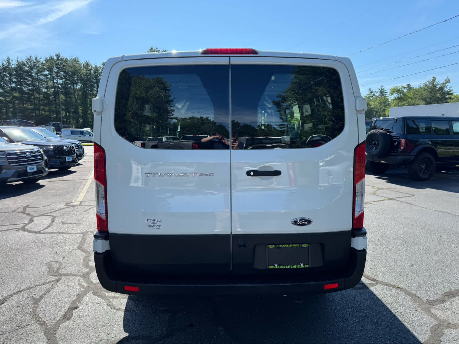 Certified Used 2025 Oxford White Ford  image 4