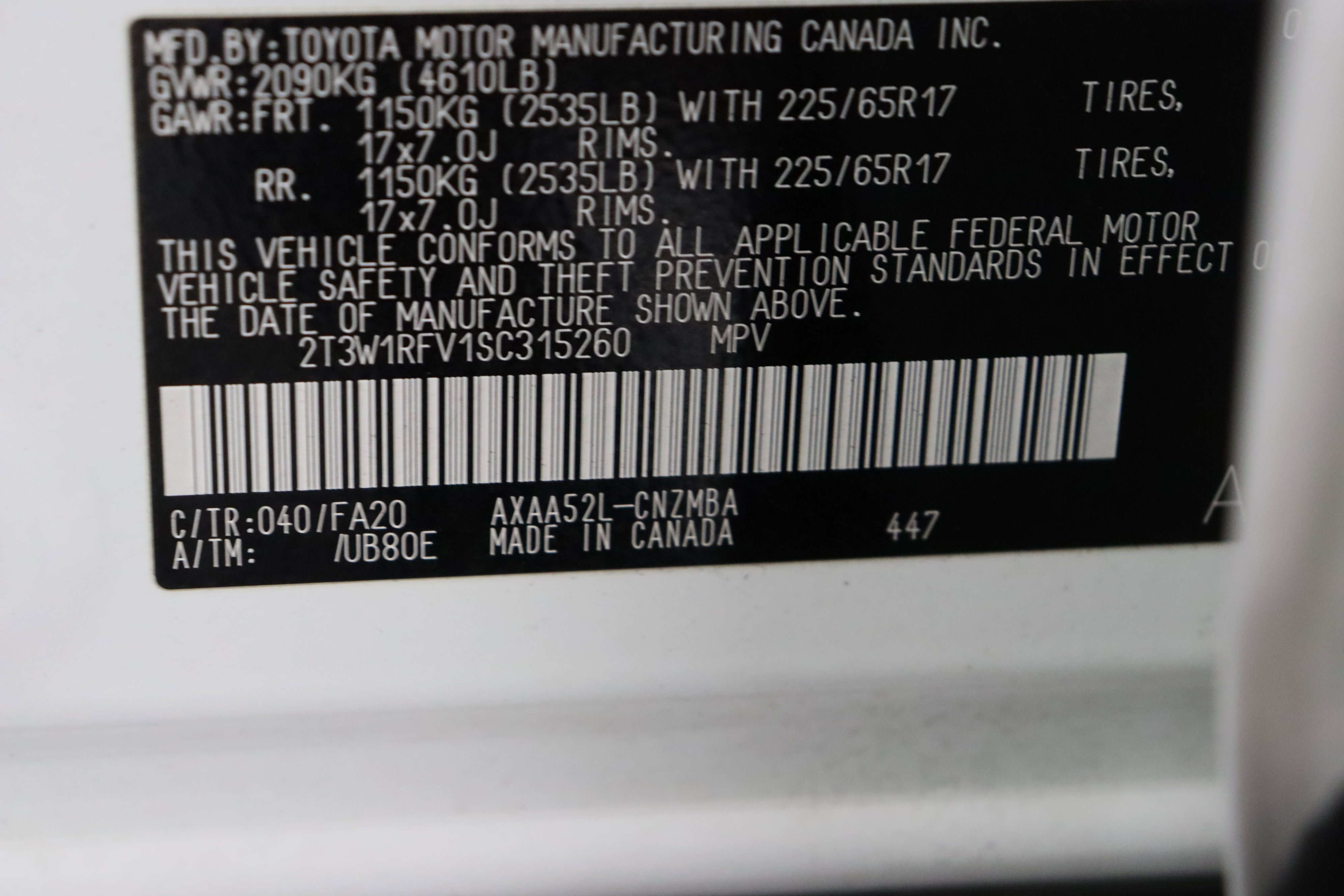 Used 2025 Ice Cap Toyota XLE 2.5L image 40