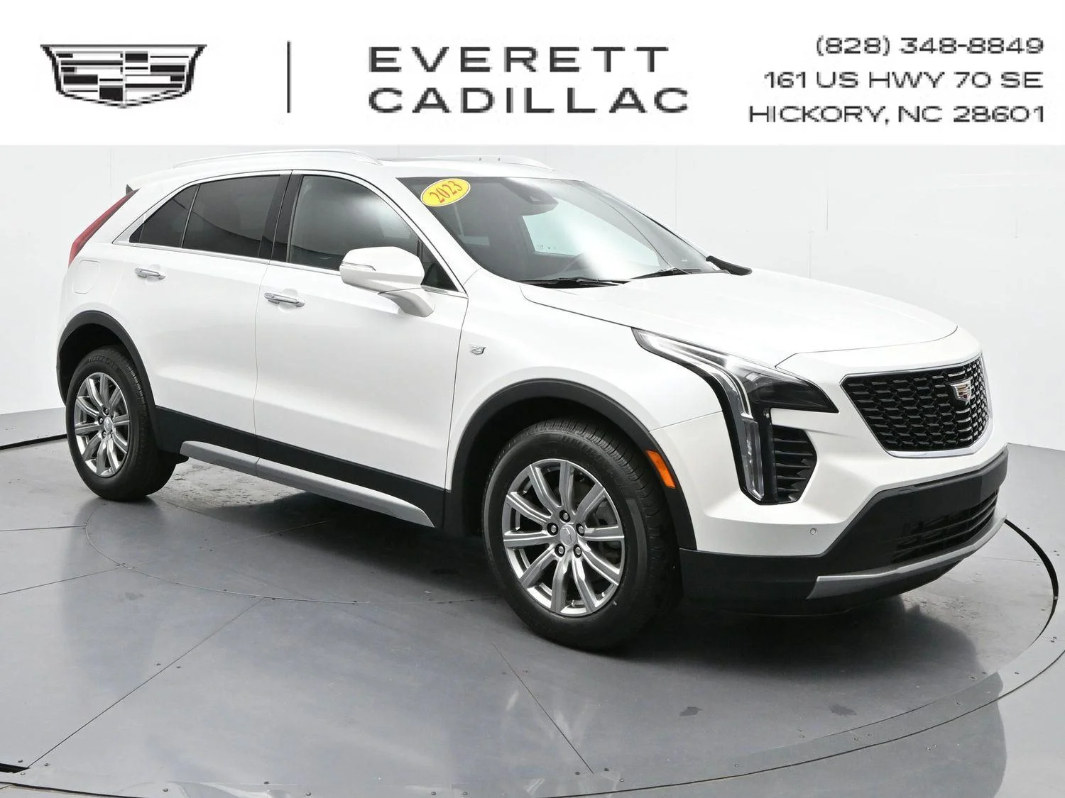 Used 2023 Crystal White Tricoat Cadillac Premium Luxury image 1