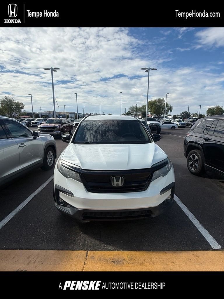 Certified Used 2022 Platinum White Pearl Honda Sport image 1