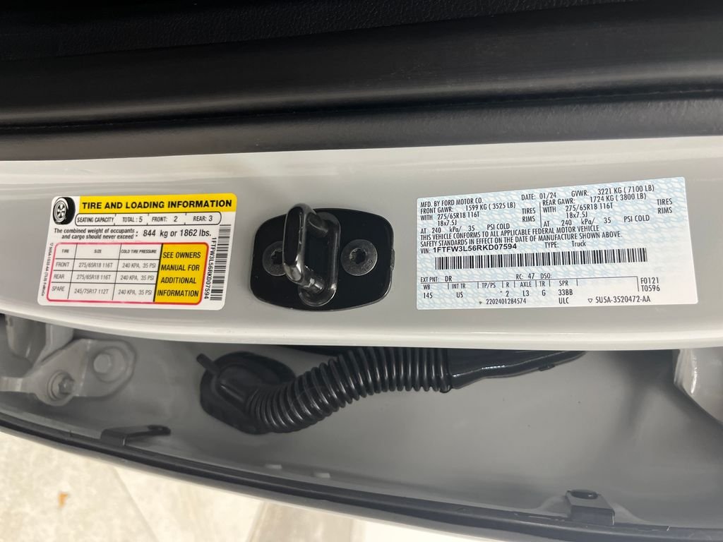 Used 2024 White Ford XLT image 24