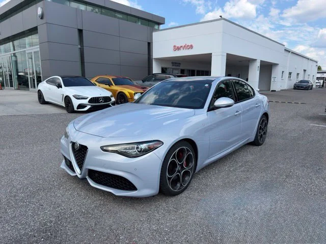 Used 2023 Moonlight Gray Metallic Alfa Romeo Ti image 2