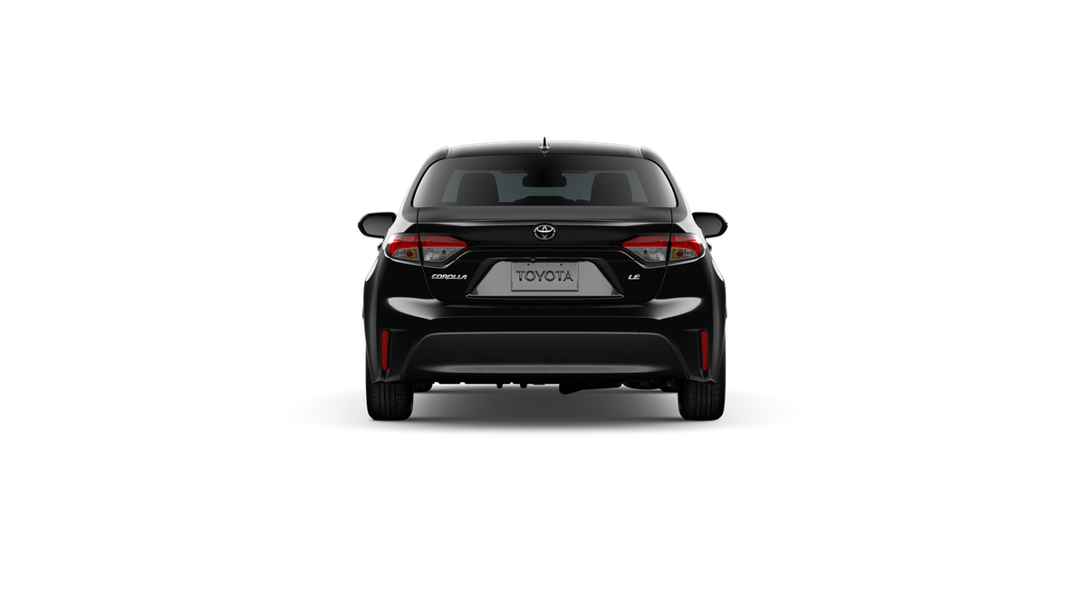 New 2026 Midnight Black Metallic Toyota LE image 8