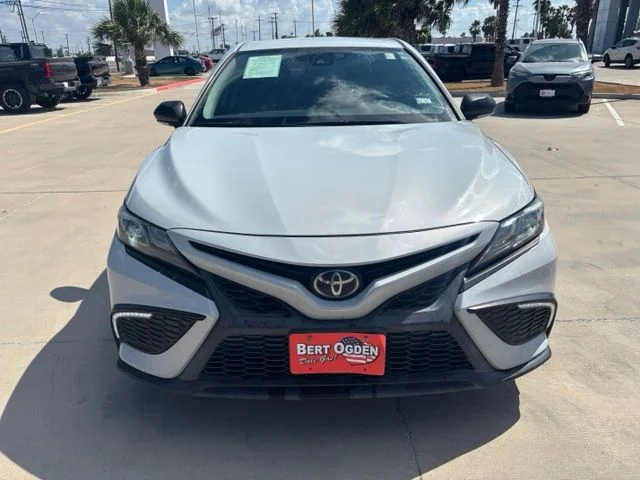 Used 2022 White Toyota SE image 2