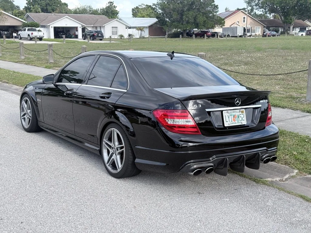Used 2013 Black Mercedes-Benz C 63 AMG® image 6