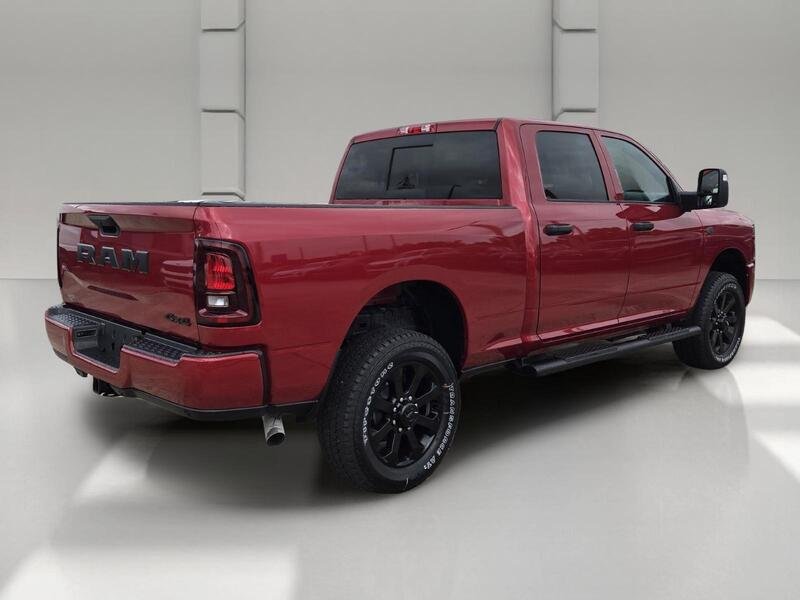 New 2027 Molten Red Pearl-Coat Paint RAM BLACK EXPRESS 4X4 CREW CAB 6