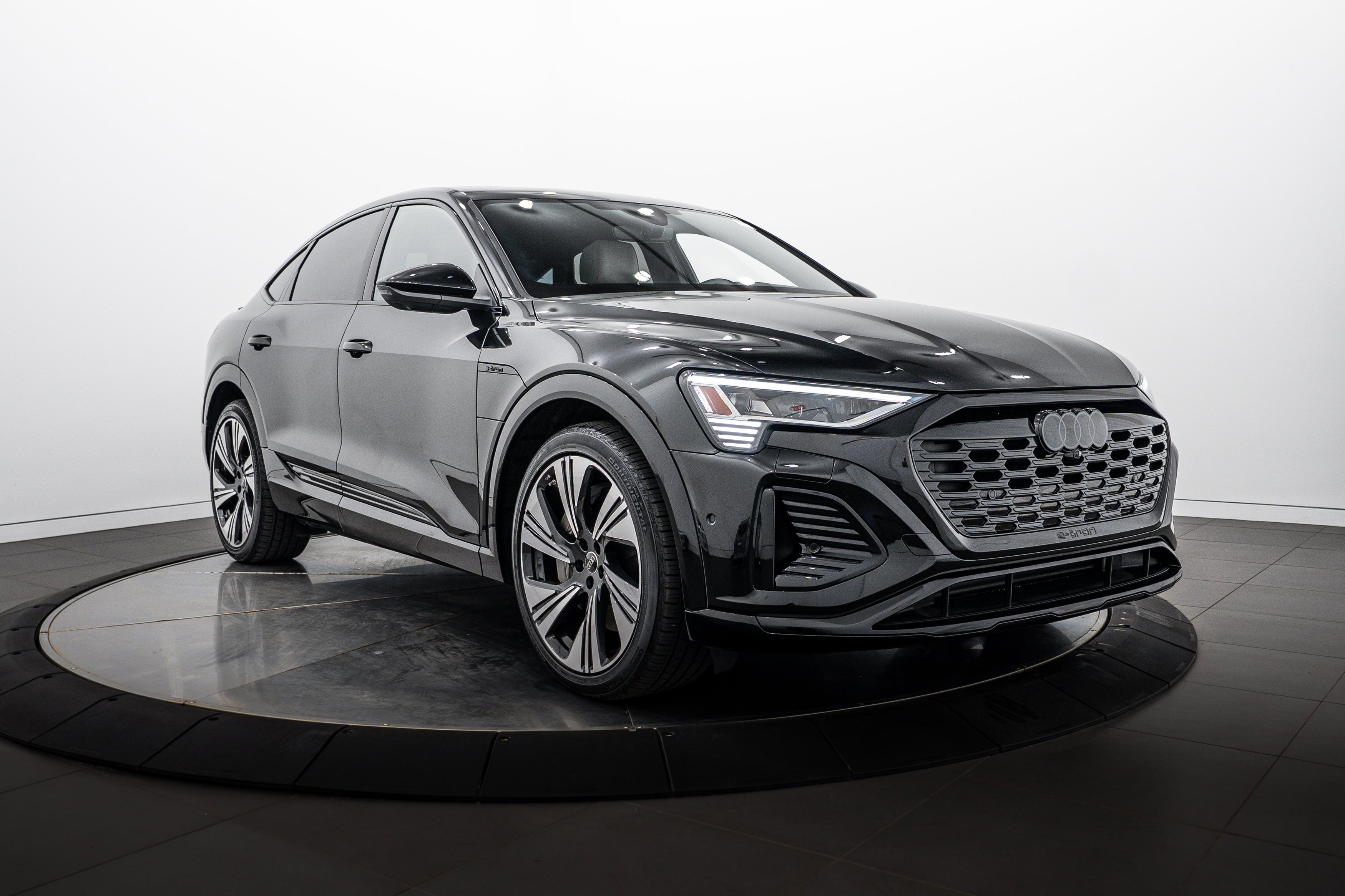 Certified 2024 Audi Q8 Sportback e-tron Prestige with VIN WA1DAAGE7RB031537 for sale in Highland Park, IL