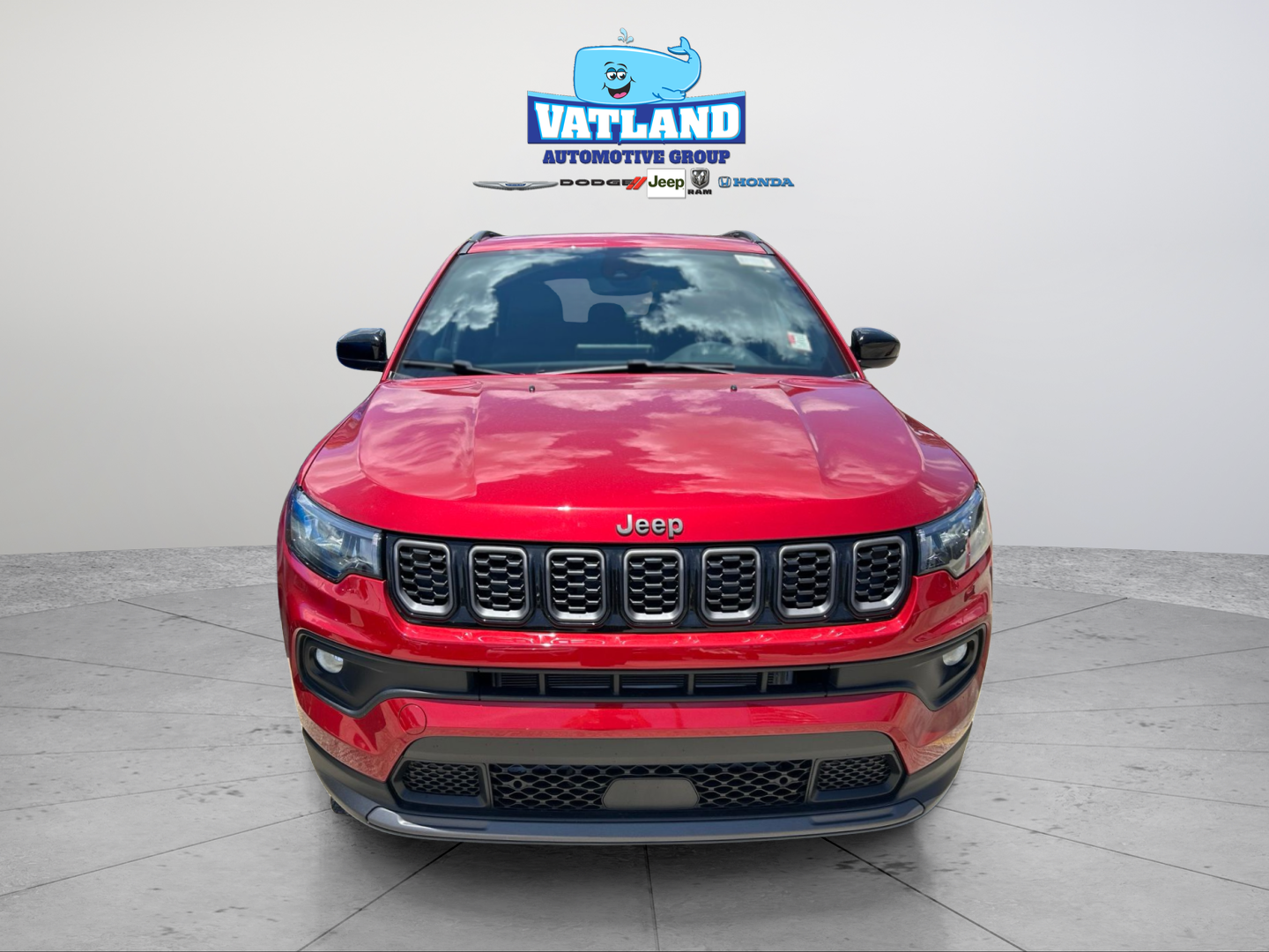 New 2026 Red Hot Pearl-Coat Exterior Paint Jeep Latitude image 7