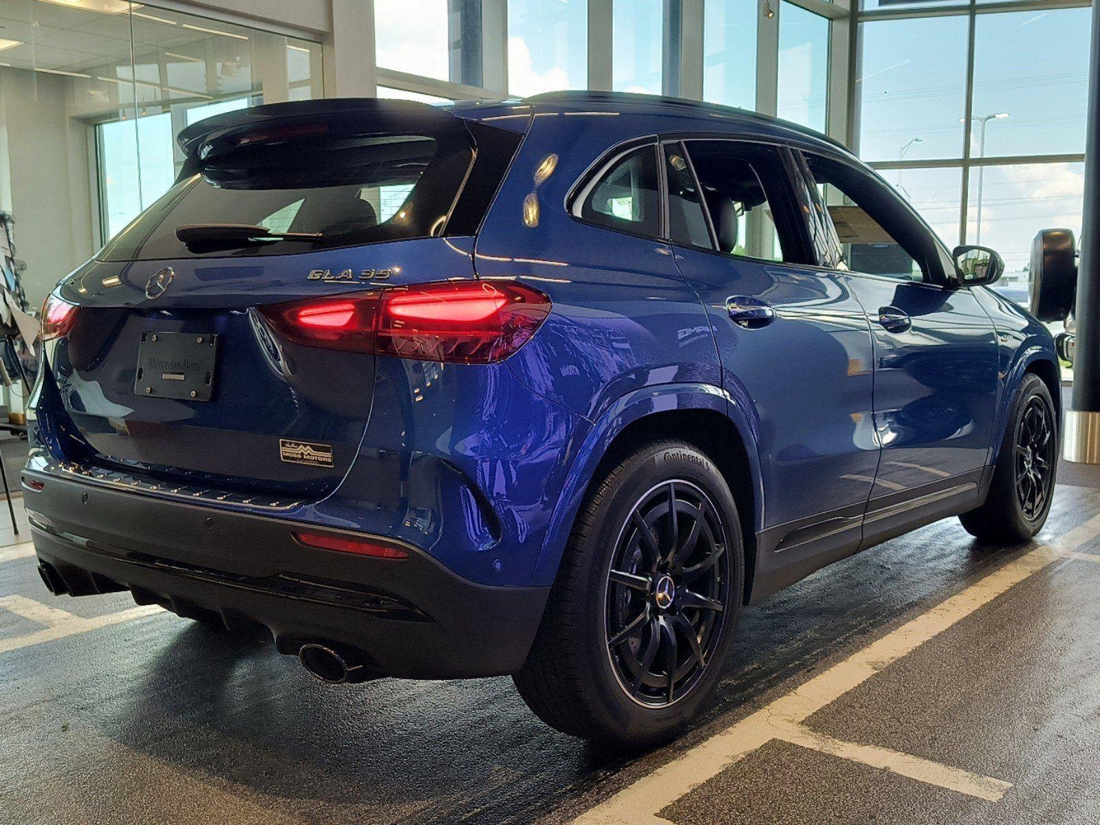 New 2025 Starling Blue Metallic Mercedes-Benz AMG® GLA 35 4MATIC® SUV image 4