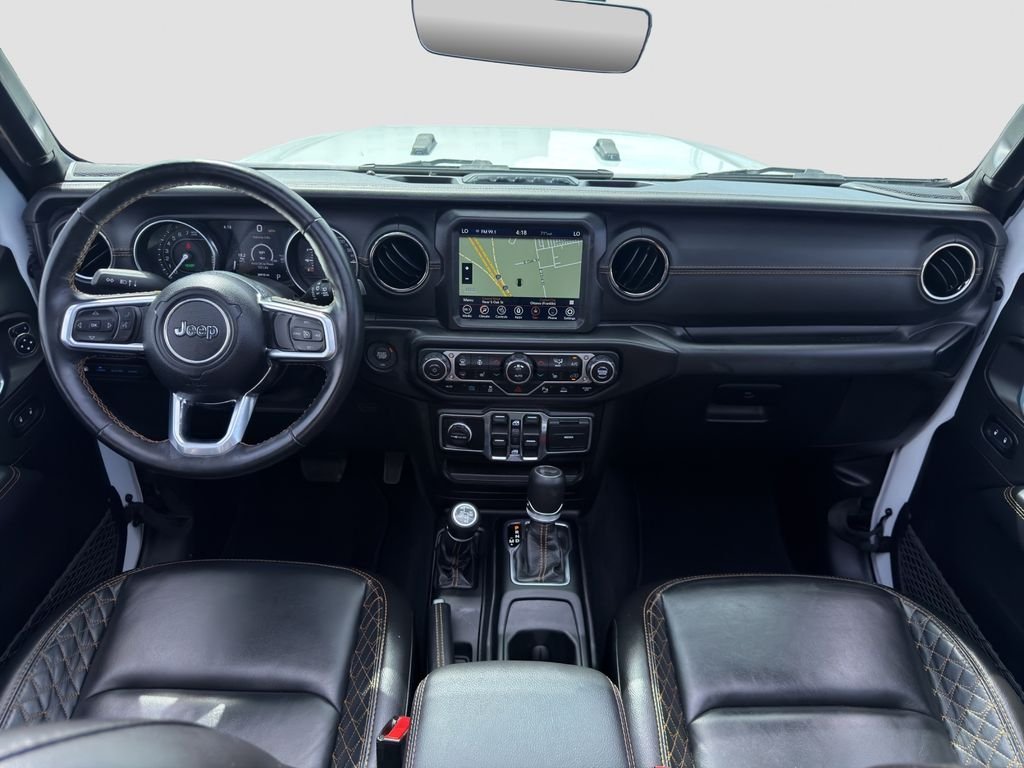 Used 2021 White Jeep Unlimited Sahara 4xe image 29