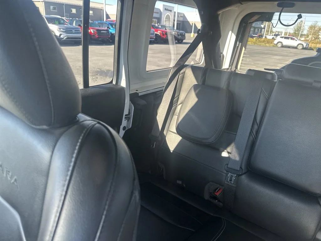 Used 2022 White Jeep Unlimited Sahara 4xe image 12