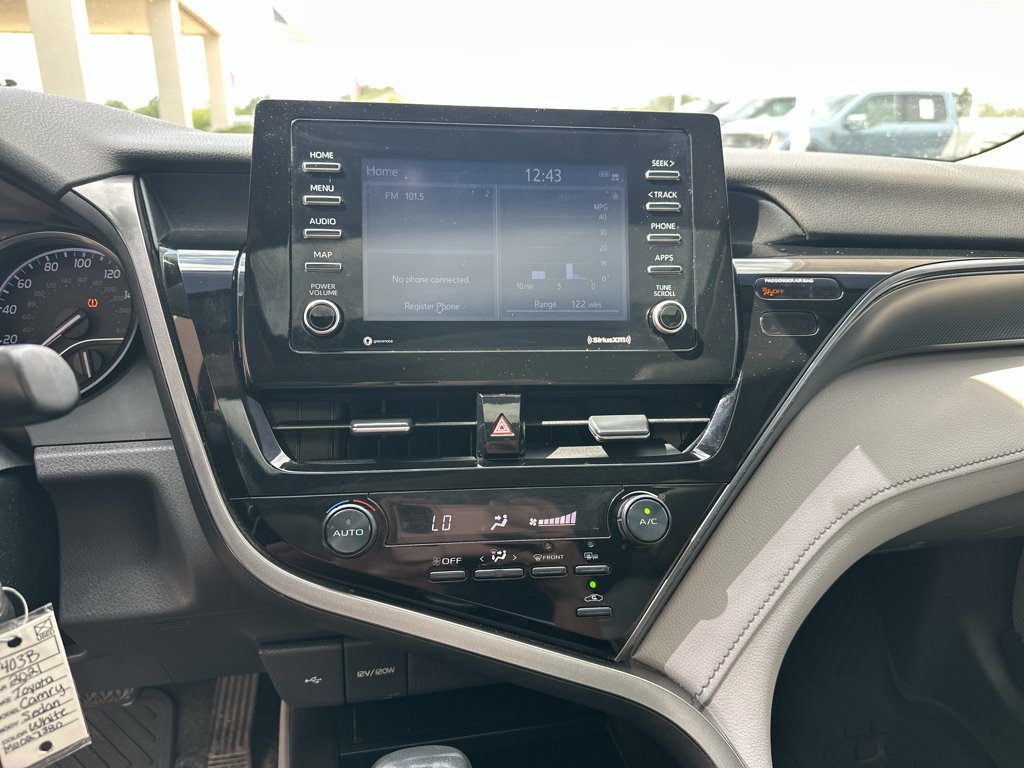 Used 2021 Super White Toyota SE image 5