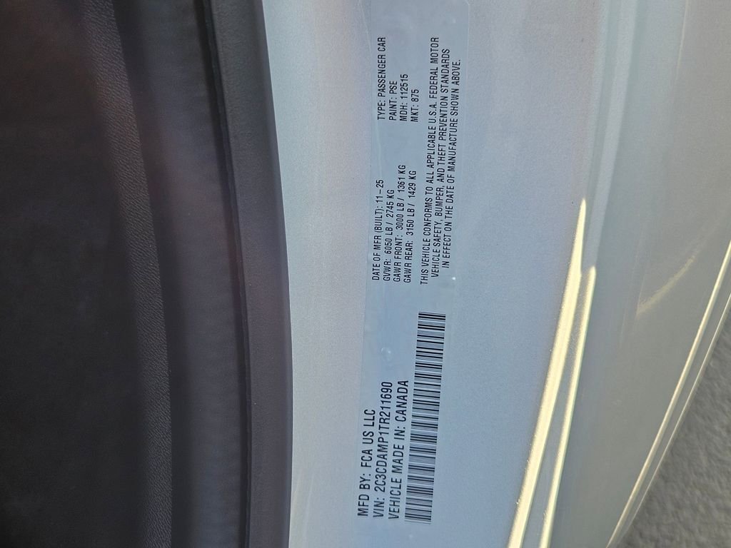 New 2026 Triple Nickel Exterior Paint Dodge Scat Pack Plus image 43