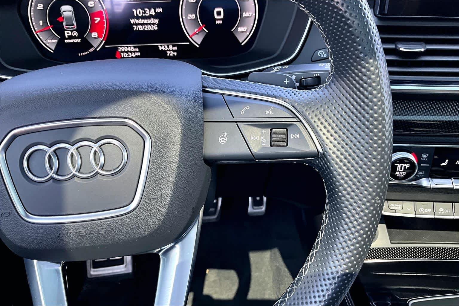 Used 2023 Mythos Black Metallic Audi Premium Plus image 24