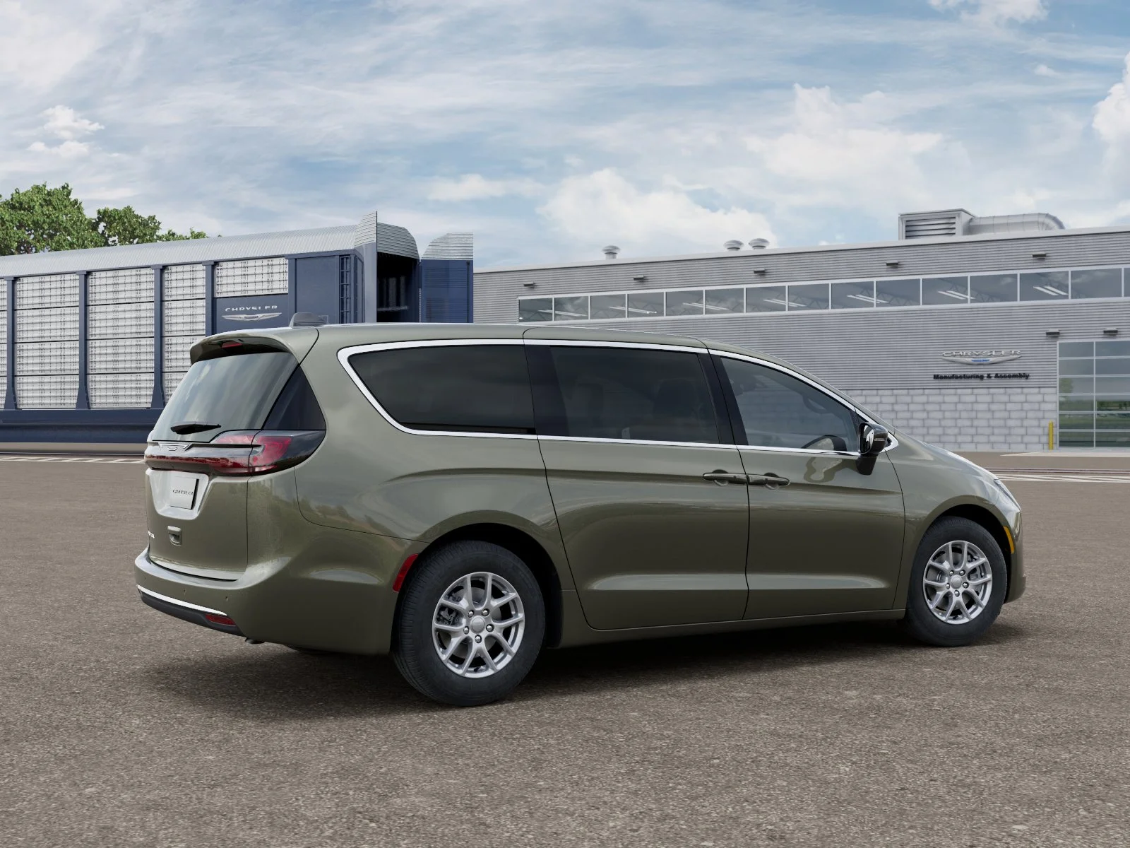 New 2027 Olive Green Pearl-Coat Exterior Paint Chrysler Select image 4