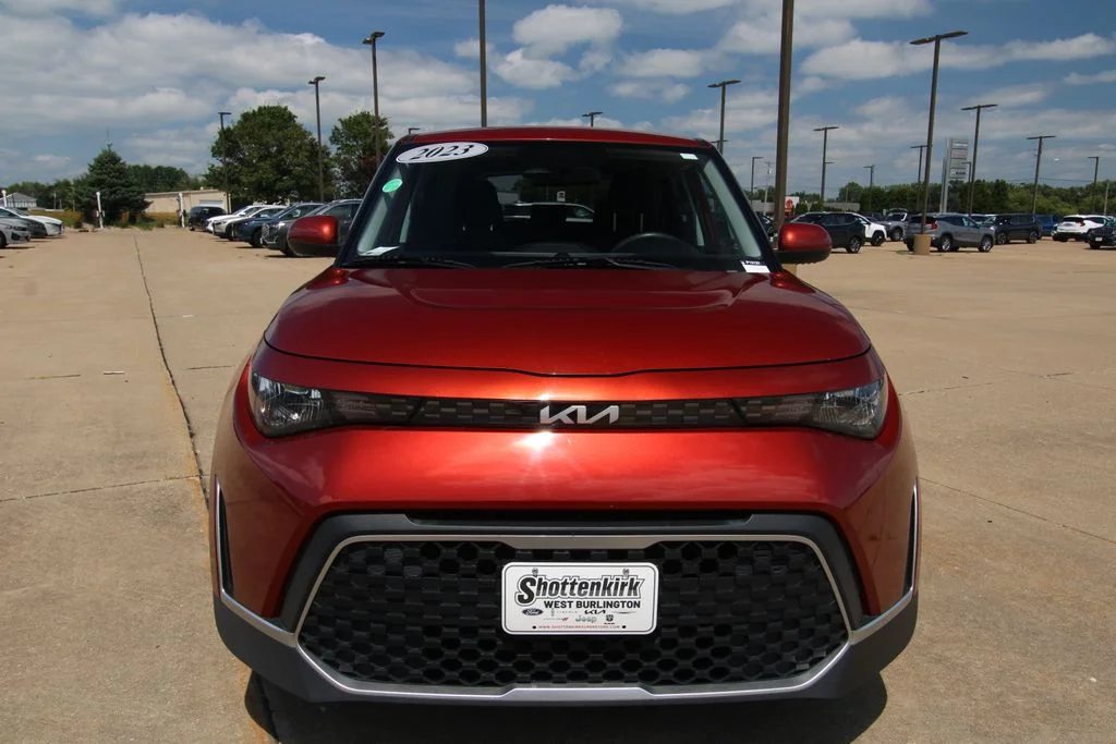 Used 2023 Orange Kia LX image 2