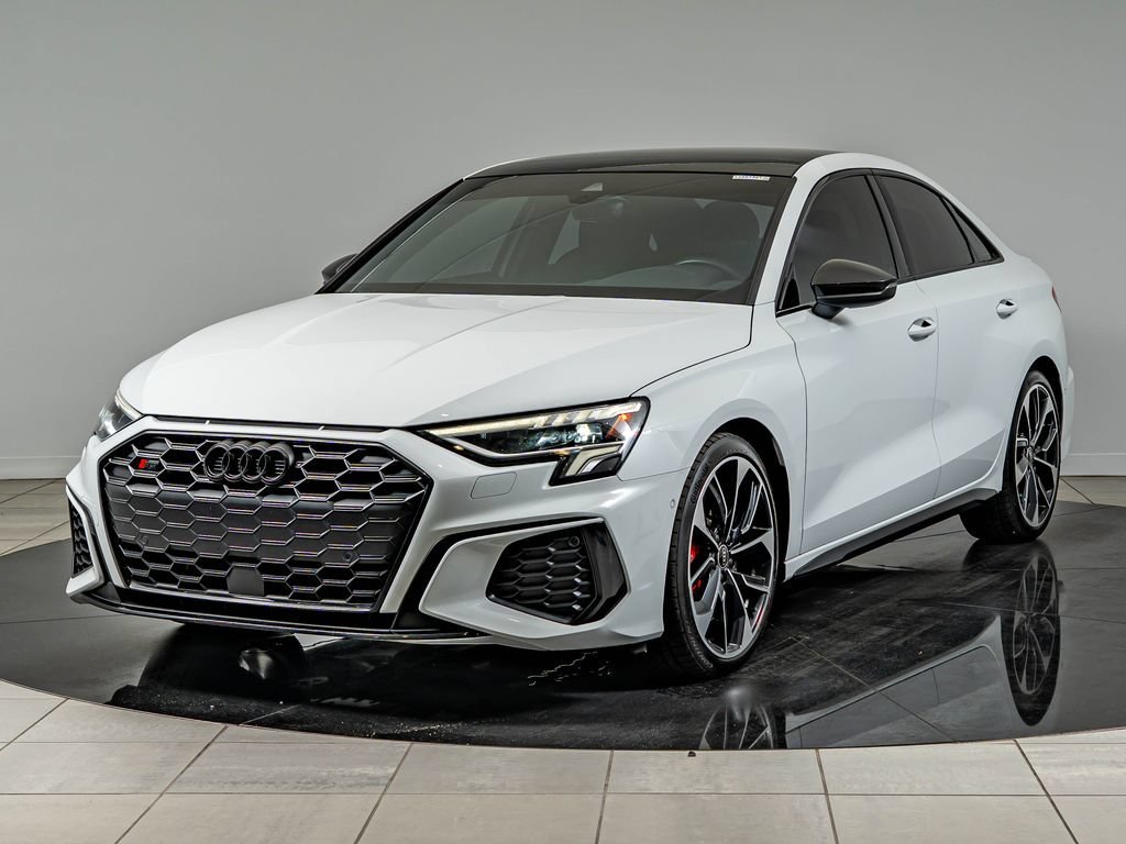 Used 2022 Glacier White Metallic Audi 2.0T Premium Plus image 1
