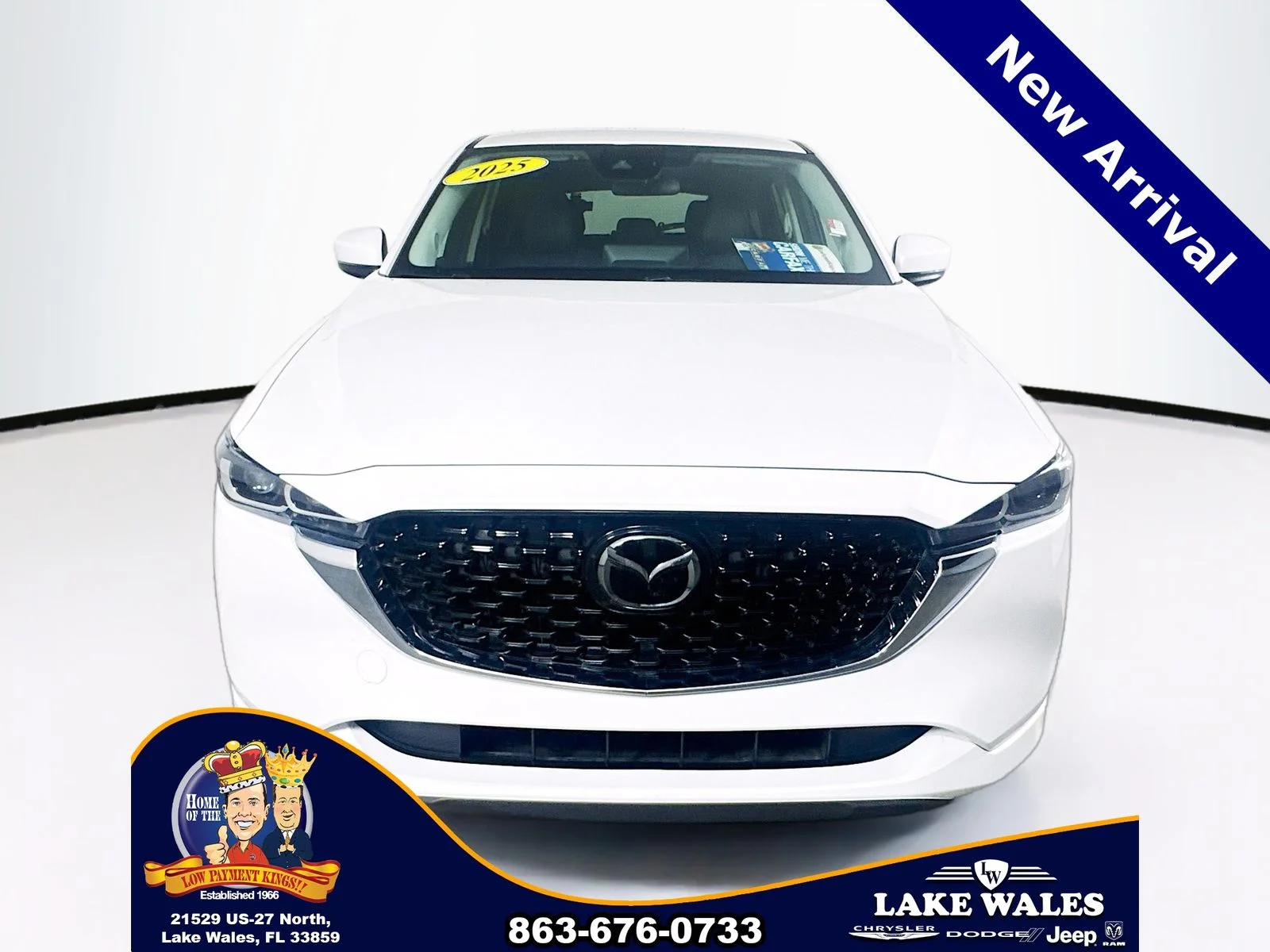 Certified Used 2025 White Mazda 2.5 S Select Package image 2