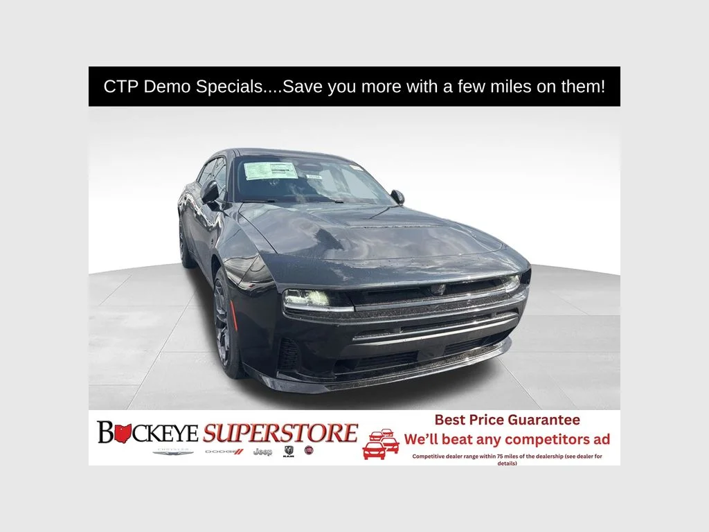 New 2026 Diamond Black Crystal Pearlcoat Dodge R/T image 1
